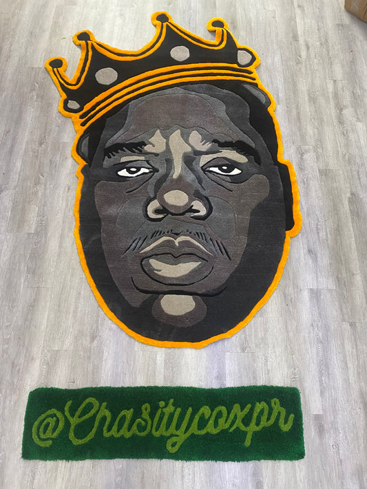 Custom "NOTORIOUS" RUG (COMMISSION)